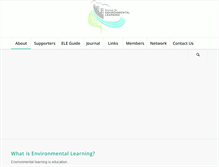 Tablet Screenshot of eco-learning.org